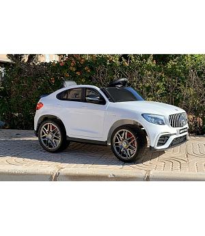 COCHE ELÉCTRICO MERCEDES-BENZ GLC63 S BLANCO 12v, FULL OPTION - INDA59-LI-5688wt