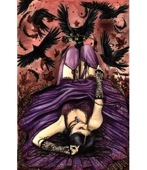 Puzzle Ricordi 2701N23006 500 Piezas - Scarlet Gothica - Lady Of Crows