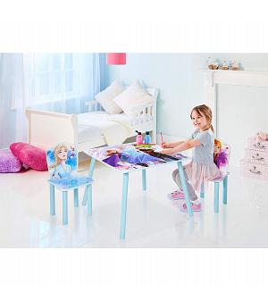 SET MESA Y DOS SILLAS FROZEN 2, DE MADERA - 527FZO-14358