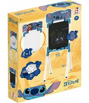 Chicos - Pizarra Infantil Stitch 2 en 1 | Pizarra con caballete - CHI53025
