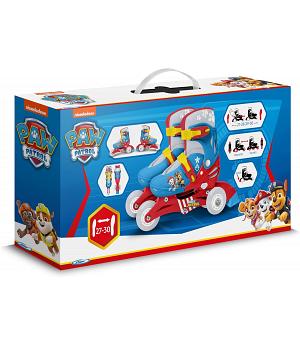 Patines ajustables dos en uno de 3 ruedas, talla 27-30  - STAMPPA450301