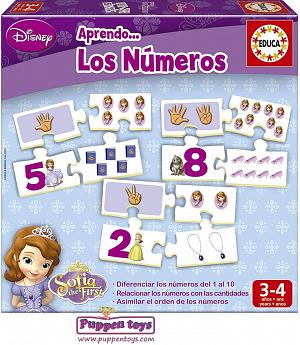 Aprendo Los Números Sofia Disney EDUCA 15949