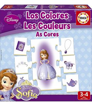 Educa Borrás Princesa Sofía - Aprendo Los Colores, Juego Educativo 16231