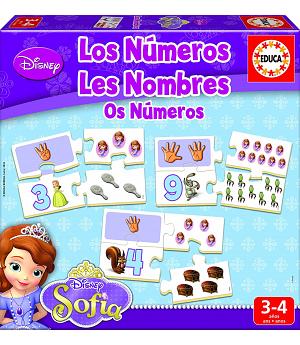 Educa Borrás Princesa Sofía - Aprendo Los Números, Juego Educativo 16233