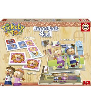 Educa Borrás Tickety TOC - Superpack con Juegos de Mesa 16381