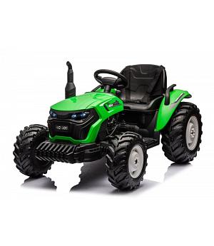Tractor 24V VERDE, mando RC, rojo, 1 a 6 años INDA964-LI-HC-306