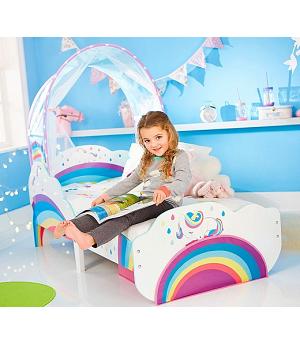CAMA UNICORNIO + COLCHÓN Y ALMOHADA - 509RBW 17712