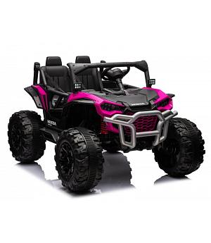 Buggy UTV Honda Talon de 24 V, ROSA, 2 plazas, cuero, control remoto, EVA - INDA1135-LI-H966