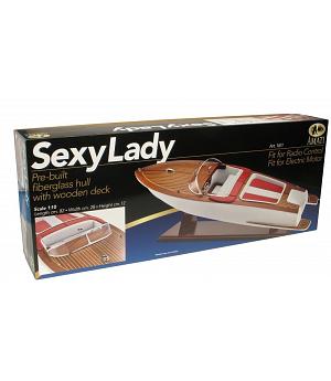 AMATI 1611 - KIT MAQUETA PARA MONTAR BARCO SEXY LADY