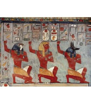 Ricordi puzzle - Arte del antiguo Egipto, Ramses III. 1000 piezas. 1024015