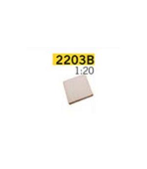 Venta 150 UNIDADES BALDOSA BLANCA ESCALA 1:20. AEDES 2203B