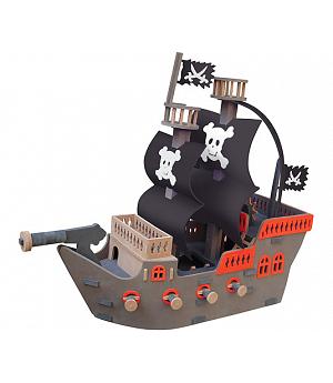 Barco pirata infantil de goma eva. 12TE-3812