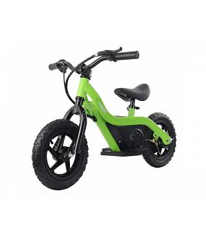 Bicicleta para aprendizaje 24V de 2-7 años, 100W MALCOR24VERDE, minibike 12"