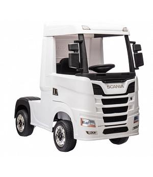 CAMION SCANIA 12V, RC, 4 ,MOTORES, BLANCO INDA938-SCANIA-LE