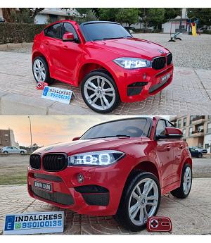 COCHE BMW X6M, 2 PLAZAS,12V, ROJO - INDA75-LE2842