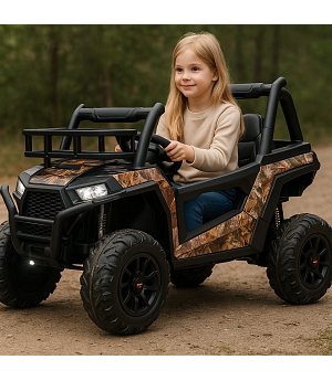 COCHE SUPER-BUGGY UTV 24V, HASTA 100KG, MANDO RC - INDA1228-BN