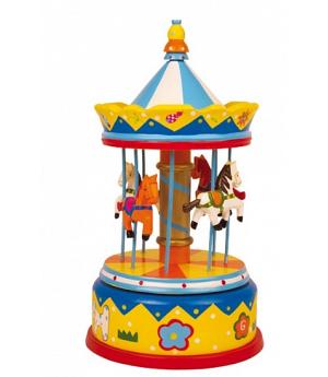CAJITA Reloj de música "Carrusel".B2453