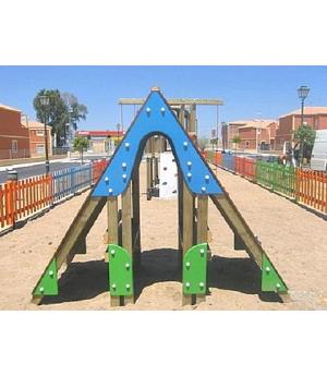 Venta Casita rocódromo. bancos en el interior. Uso público ASL_265