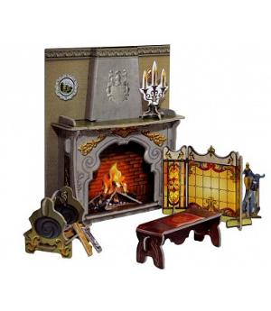 VENTA CHIMENEA MINIATURA DE CARTÓN PARA CASITAS DE MUÑECAS. CLEVER