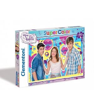 CLEMENTONI 29695. PUZZLE 250 PIEZAS VIOLETTA