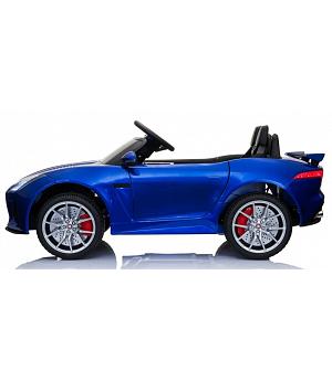 Coche eléctrico infantil JAGUAR F-type 12V, AZUL, mando rc - BC-5388