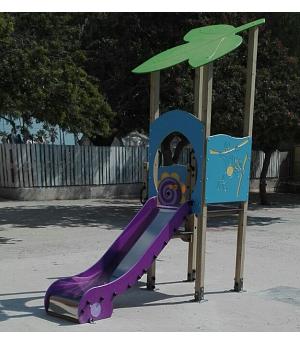 Tobogán parques públicos. 3 a 6 años. GPM12831MD. Uso público