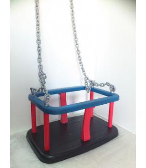 ASIENTO CESTA BEBÉ, CON CADENAS. USO PÚBLICO EN1176. 12810063