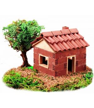 KIT MINIATURA CASITA DE LADRILLOS - CUIT 3402