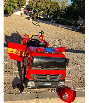 COCHE BLACK FRIDAY-1 Camión de bomberos 12 voltios, infantil, rc, 1 PLAZA - LE4095 AC-SX1818-KI4BOMBEROS1