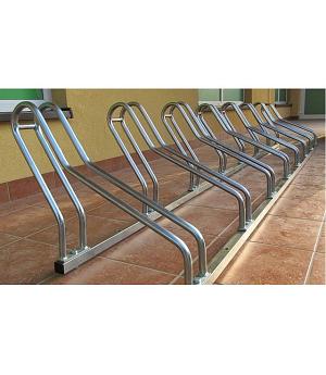 Aparcabicis galvanizado. 8 plazas. Mod. CLAS-X. REF  09VLN2008