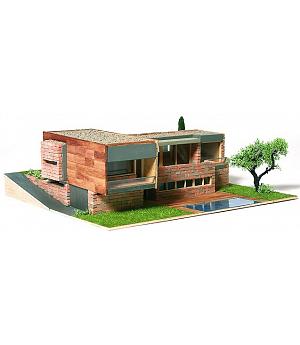 Piezas de madera para construcción de casas de muñecas o maquetas en  miniatura