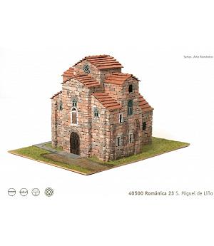 DOMUS 40500 - KIT MAQUETA IGLESIA ROMÁNICA 23, S. Miguel de Liño