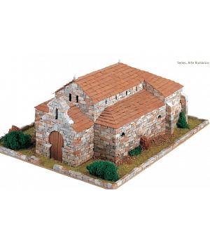 Maqueta DOMUS 40086, basílica San Juan de Baños. Arte visigodo