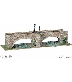 Kit maqueta puente 3, DOMUS 40253. Kit piedra