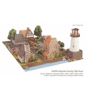 MAQUETA COUNTRY SIDE TOWN. Domus 40300