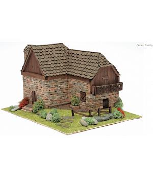 DOMUS KITS 40308. MAQUETA CASITA DE PIEDRA COUNTRY 11 A ESCALA