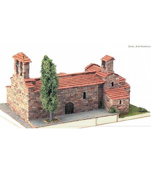 MAQUETA DOMUS 40801, IGLESIA ROMÁNICA 6, SAN PERE D`EGARA
