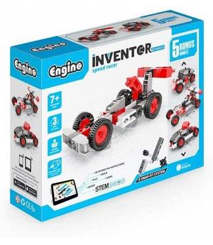 KIT COCHE CONVERTIBLE EN 5 MODELOS SPEEDER RACER - ENGINO KE591010 IN10