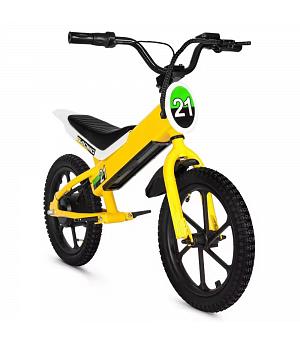 VENTA Bicicleta electrica balanceo 16" 36V, AMARILLO, 5-9 AÑOS INDA870-MALC-BALANCEO16