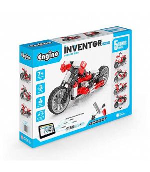 Kit Engino Inventor Mechanics Custom Bike (5 Bonus Models) - ref KE591031 IN31