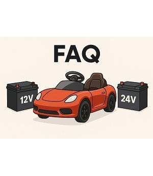 FAQs Preguntas frecuentes acerca de los coches eléctricos a batería para niños