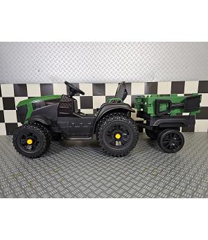 TRACTOR INFANTIL ELÉCTRICO FARMER 12 VOLTIOS VERDE CON RC, INDA120-c4k0925