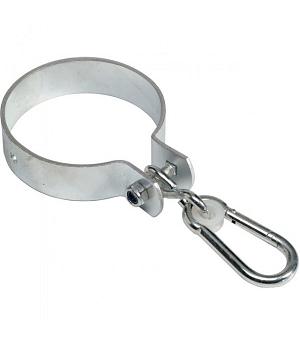 VENTA GANCHO CON MOSQUETÓN PARA COLUMPIO. PARA MADERA REDONDA DE 10cm. REF 830001