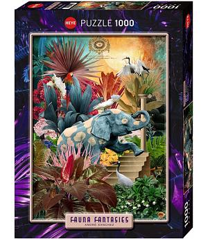 PUZZLE HEYE 1000 PIEZAS - ELEFANTASIA - HE30008