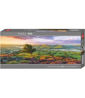 PUZZLE HEYE 1000 PIEZAS - FLOR MORADA - HE30017