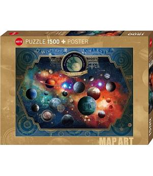 PUZZLE HEYE 1500 PIEZAS - MUNDO ESPACIAL - HE2930001