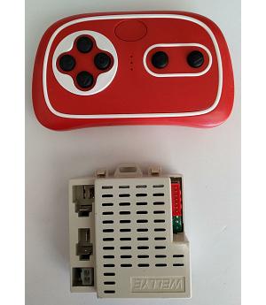 KIT MANDO Y RECEPTOR PARA COCHES ELÉCTRICOS INFANTILES NIÑOS 12V - INDALPZ00169