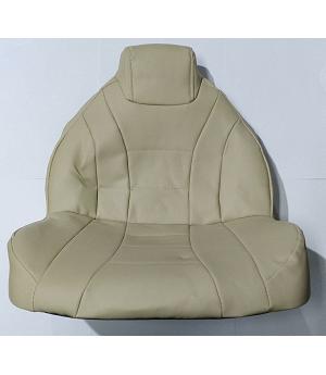 REPUESTO DE ASIENTO DE POLIPIEL COLOR BLANCO PARA COCHE ELÉCTRICO MERCEDES S63 12V - INDALPZ00309