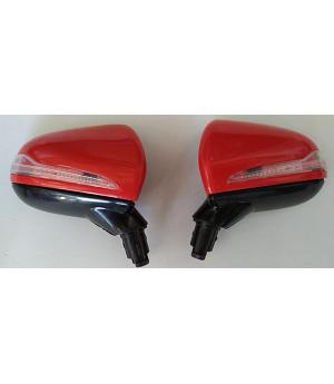 SET DE RETROVISORES PARA COCHE ELÉCTRICO MERCEDES S63 EN COLOR ROJO - INDALPZ00312