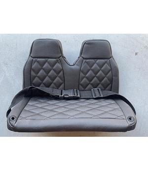 REPUESTO ASIENTO PIEL COLOR NEGRO PARA COCHE ELÉCTRICO INFANTIL AUDI R8 MEDIUM 12V - INDALPZ00473